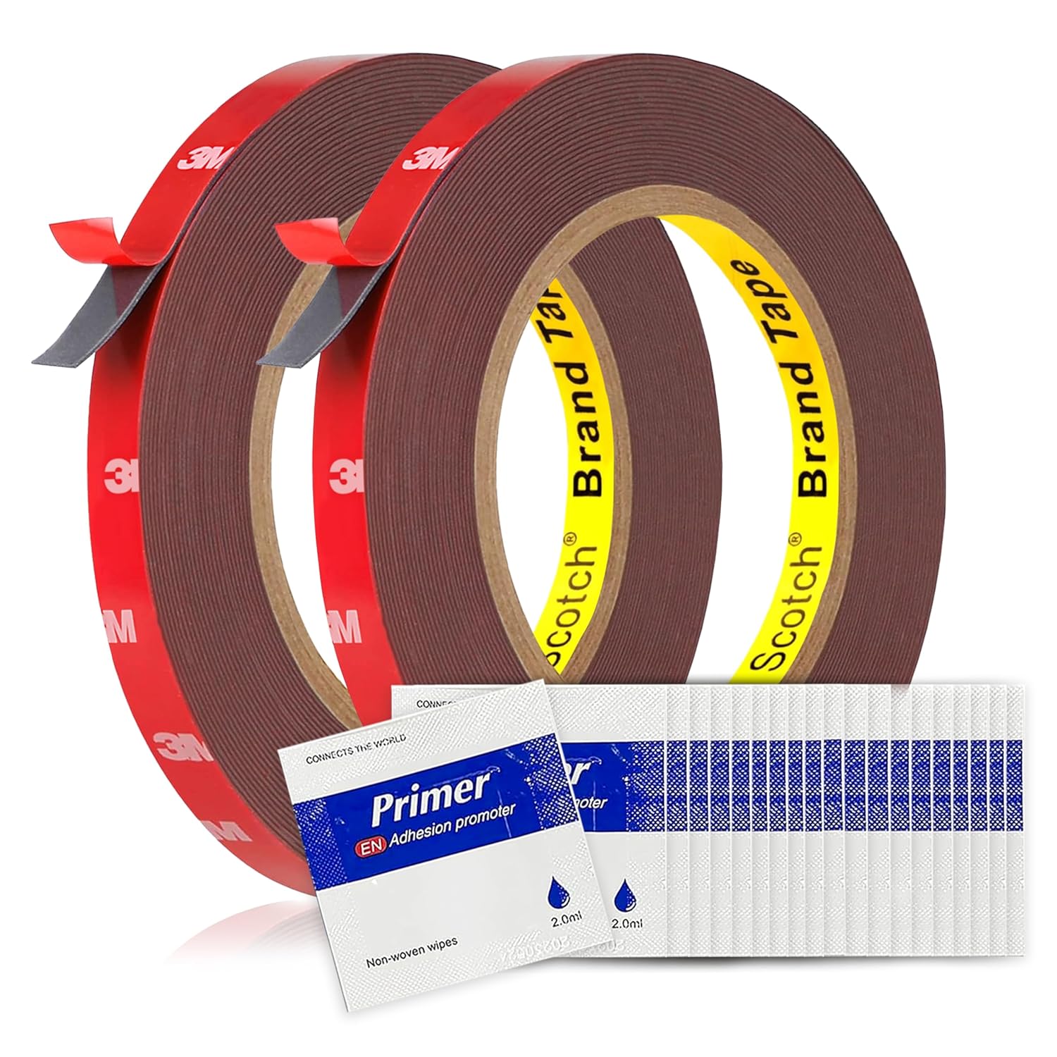 Heavy Duty Double Sided Foam Mounting Tape for Automotive Use