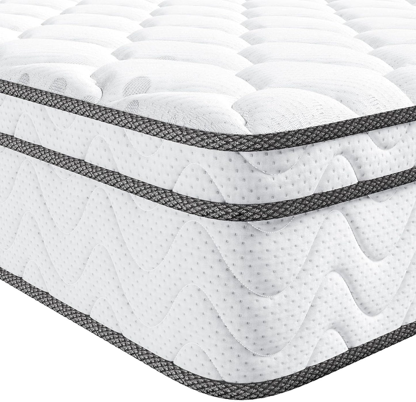 Vesgantti Twin XL Mattress - 10 Inch Hybrid for Comfort