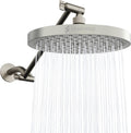 Round Rain Shower Head with Extension Arm - High Pressure Rain