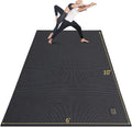 GXMMAT Large Yoga Mat for Comfortable Home Gym Workouts