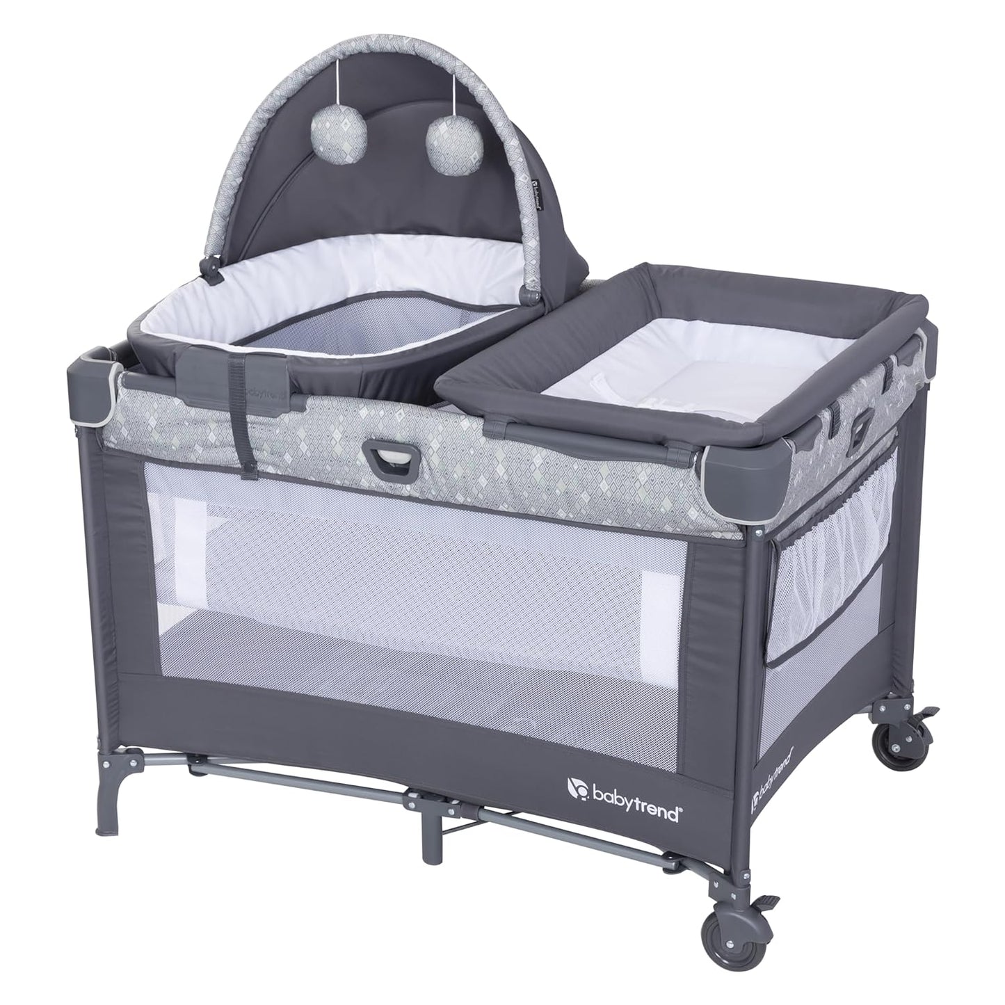 Baby Trend Nursery Den Playard with Snooze Pod and Changer