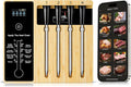 Smart Wireless Meat Thermometer 4 Probes - Rechargeable Long-Range