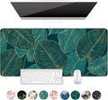 XXL Tropical Leaves Desk Mat - Big Gaming Mousepad