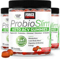 Force Factor ProbioSlim Keto ACV Gummies - Metabolism & Digestion