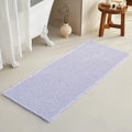 Waffle Runner Rug Bathroom 60in x 24in - Super Absorbent Boho Bath Mat