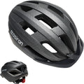 Bike Helmet Adult Men Women with Light and Detachable Visor