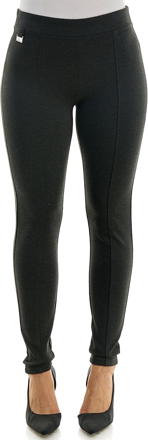 Zac & Rachel Womens Pull on Ankle Pant with Metal Tab Review