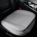 2pc Edge Wrapping Comfortable Car Front Seat Covers - PU Leather Seat