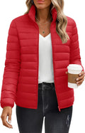 YUCOLEN Women's Quilted Puffer Jacket - Lightweight Warm Coat Jackets