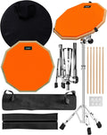 SLINT Drum Practice Pad Set 12in Double-Sided Pad with 4in Snare