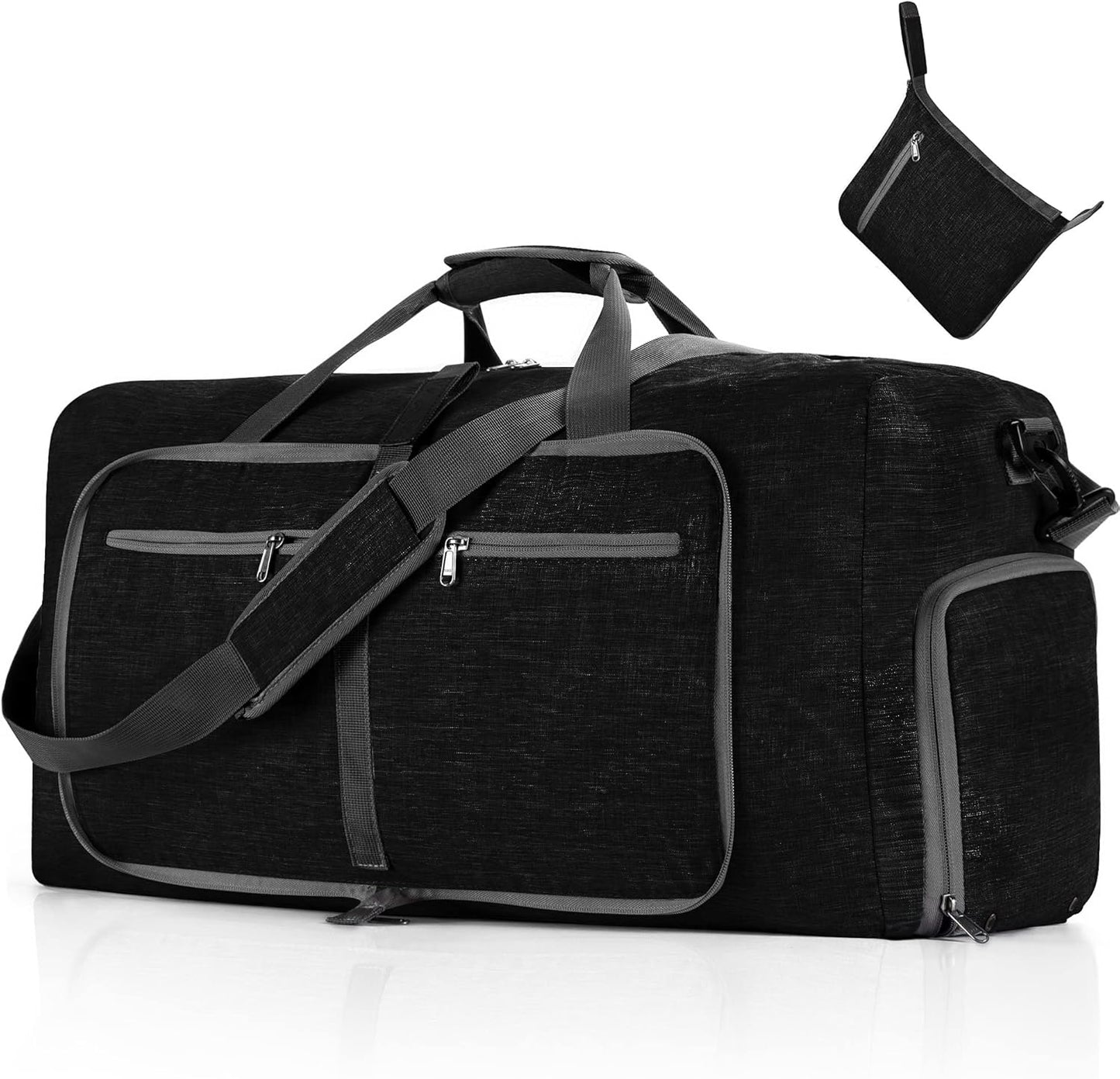 Travel Duffle Bag for Men and Women - Foldable 65L to 115L