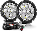 5.7 in 50W LED Driving Light - High Output Spot Flood Combo