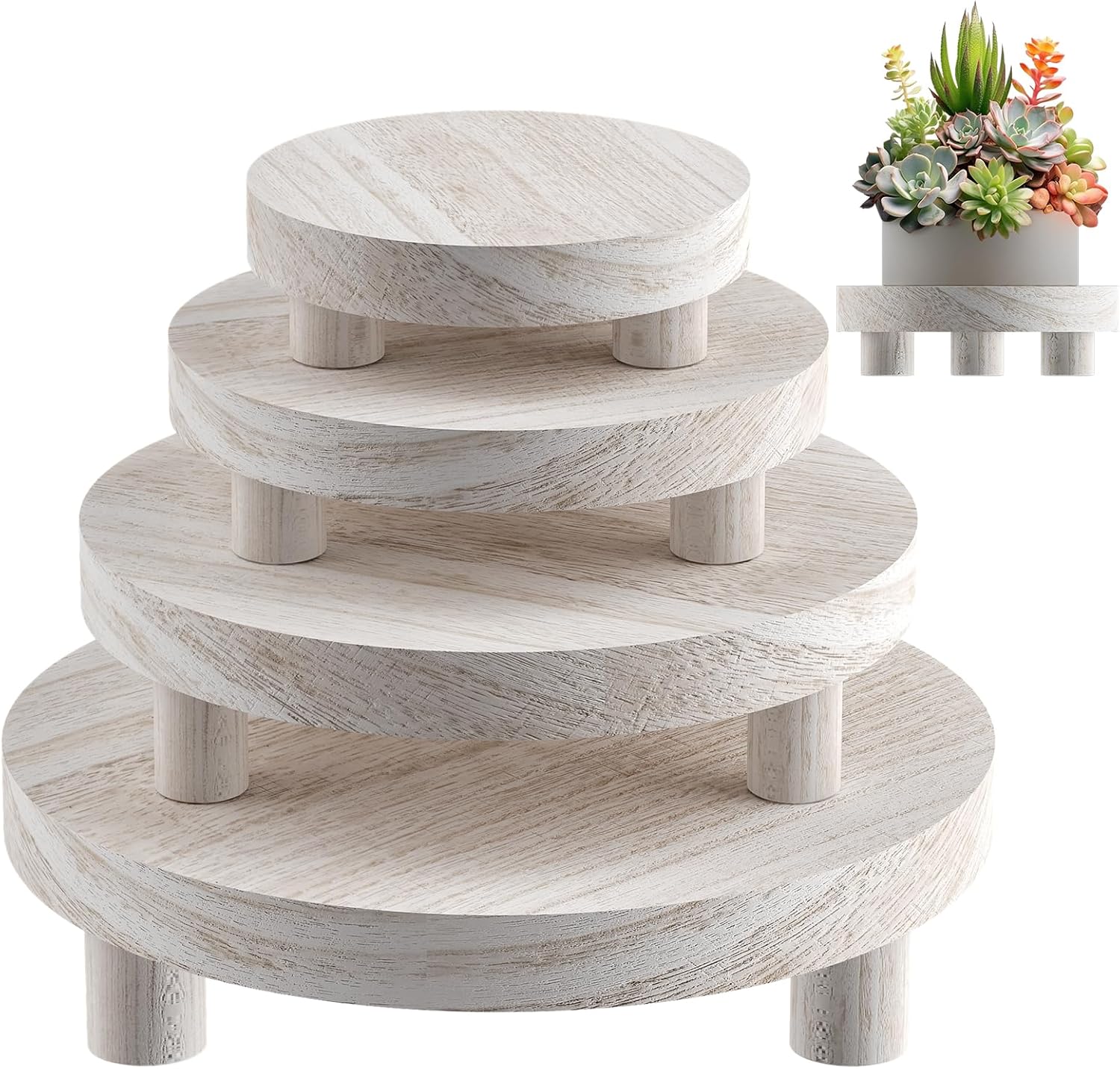 Wood Plant Stand Indoor Outdoor for Stylish Home Decor