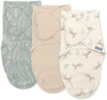 SwaddleMe Monogram Collection Baby Swaddle 0-3 Months 3-Pack