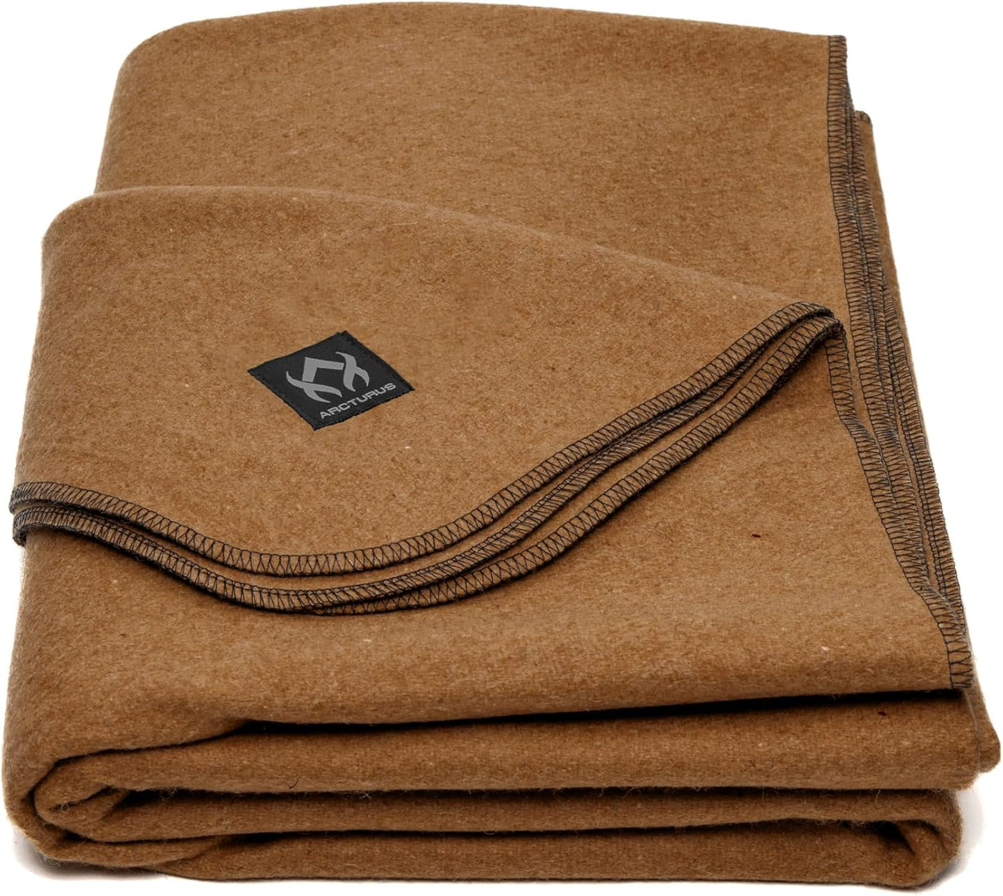 Arcturus Military Wool Blanket - Warm, Thick, and Washable
