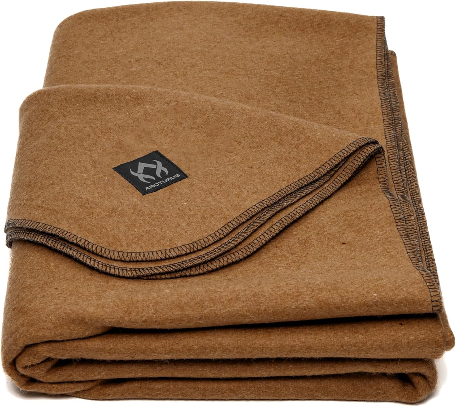 Arcturus Military Wool Blanket - Warm, Thick, and Washable