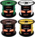 12 Gauge Automotive Primary Wire Size Options - 100 ft, 4 Color Rolls