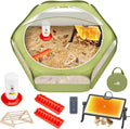 Pawaboo 6-in-1 Chicken Brooder Box Starter Kit - Complete Chick