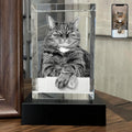 Personalized Dog Cat Memorial Gifts - Custom Laser Etched Crystal