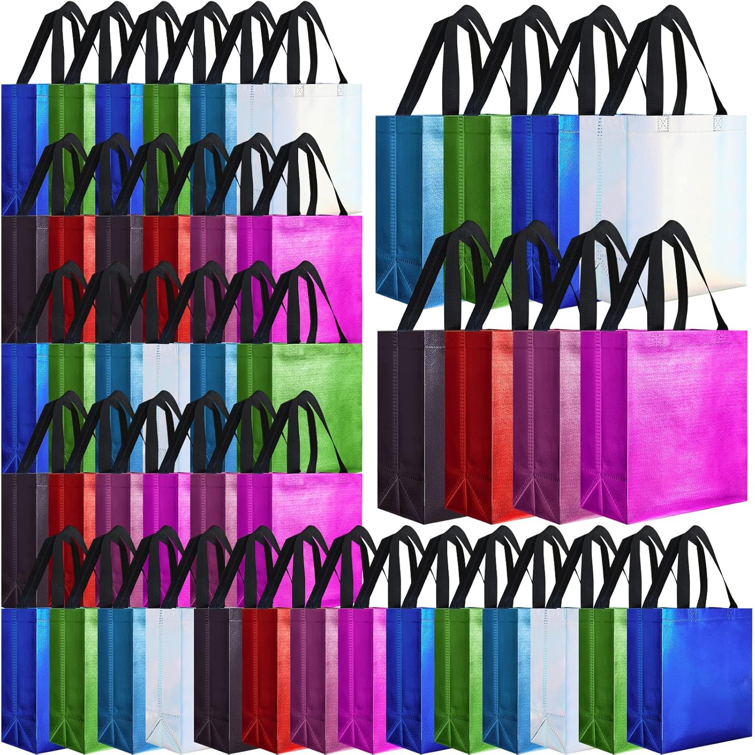 Eccliy 80 Pieces Gift Bags Set for Weddings and Parties