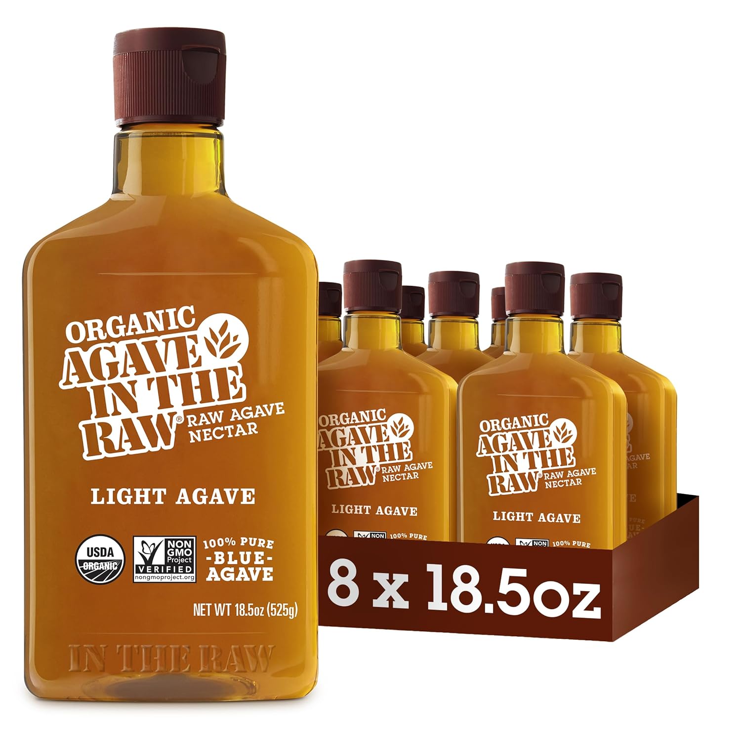 Organic Agave Nectar Sweetener for Healthy Living and Baking