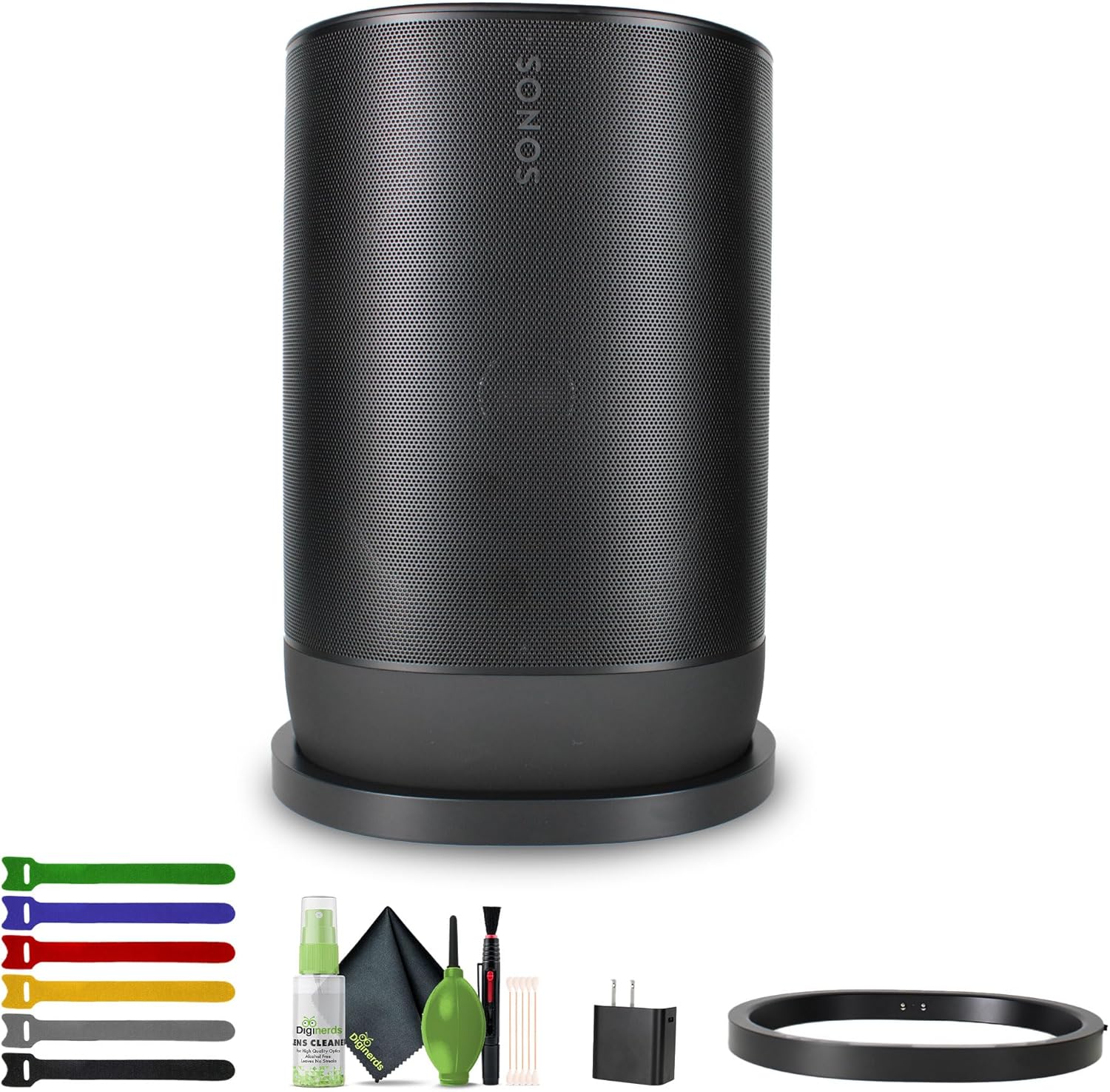 Sonos Move 2: Black Wireless Speaker Bundle