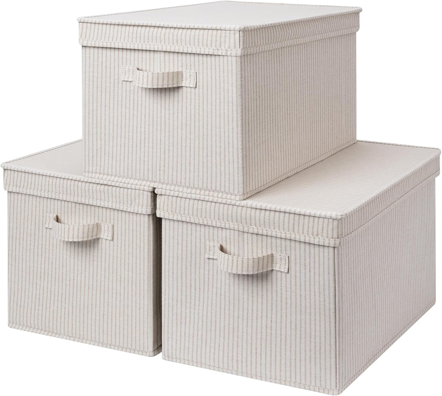 StorageWorks Jumbo Storage Bins with Lids for Organizing
