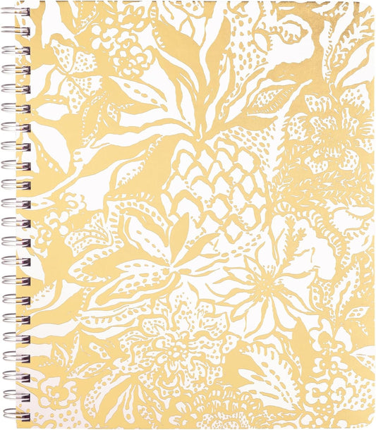 Lilly Pulitzer Large Spiral Notebook: 160 College Ruled Pages, Safari Sangria, Stylish Organization
