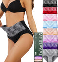 High Waisted Cotton Tummy Control Panties for Women - Soft Support