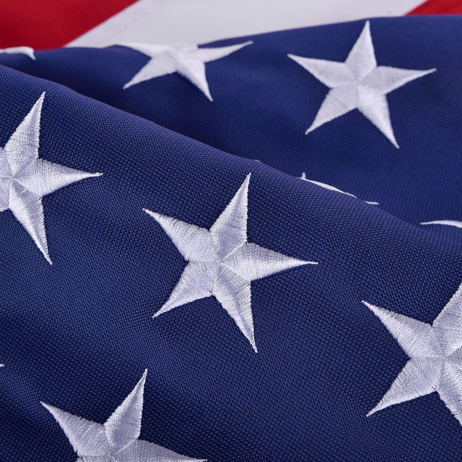 American Flag 6x10 Outdoor Heavy Duty with Embroidered Stars