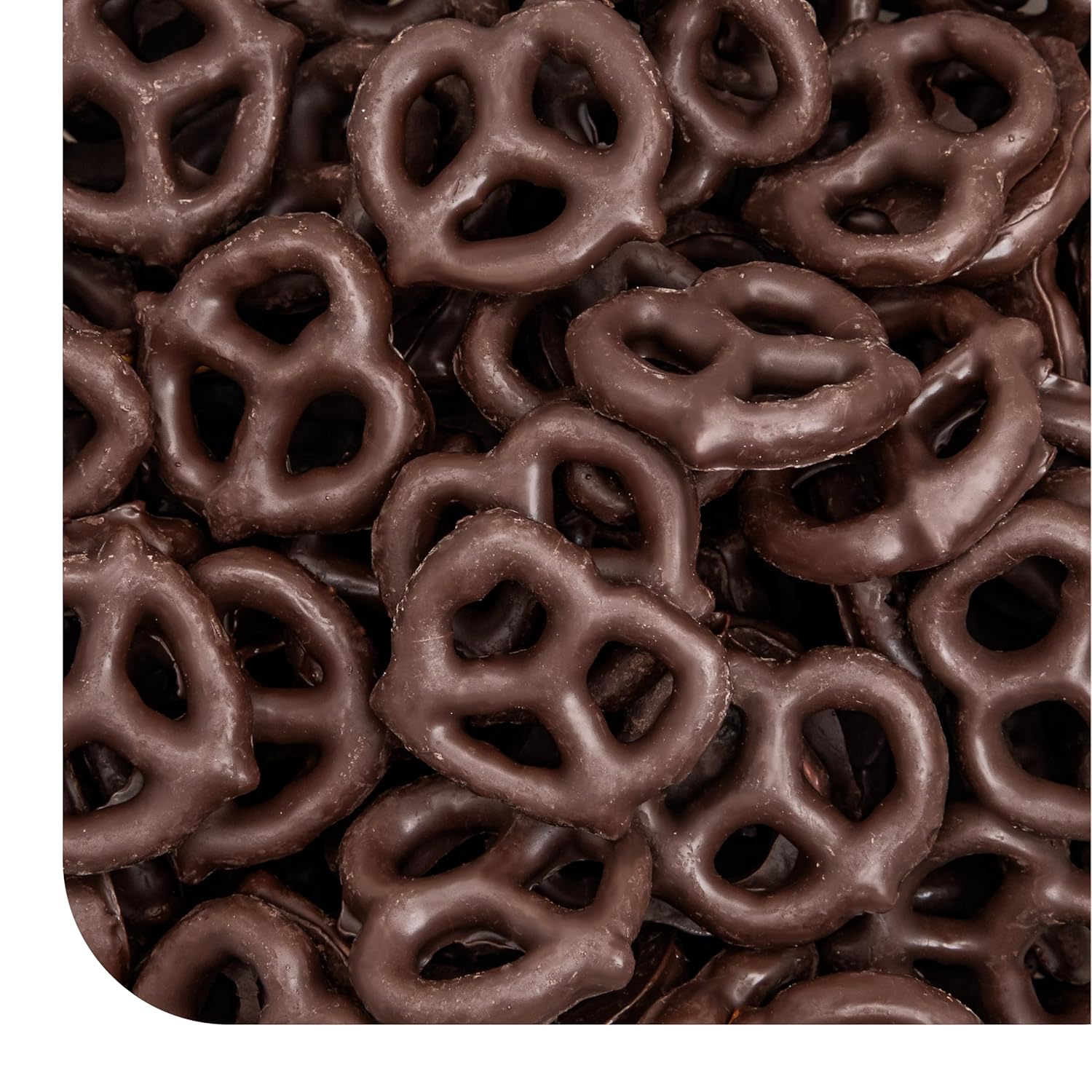 Dark Chocolate Covered Pretzels - 5 Pound Bulk Pack Delight