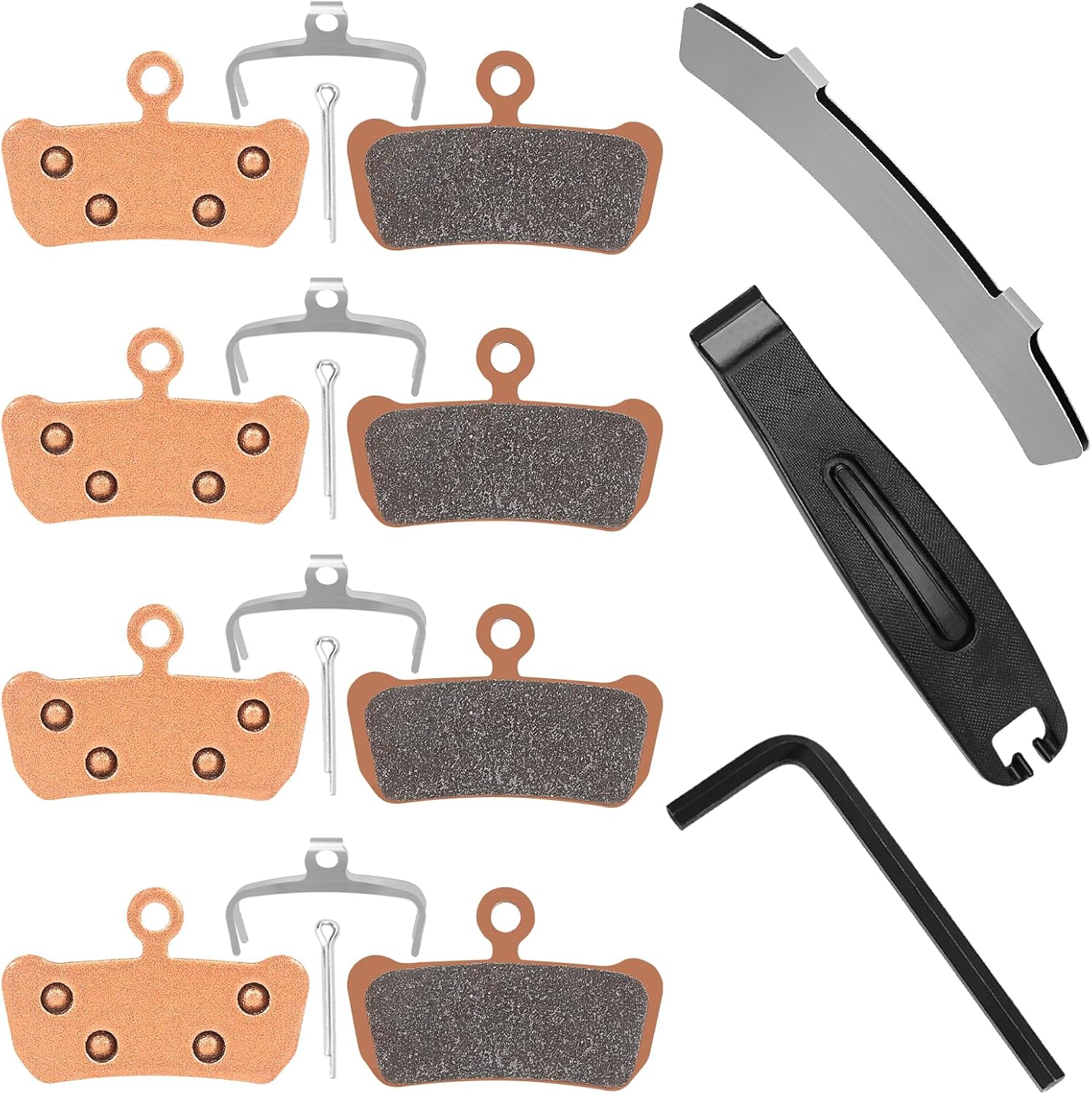 Enhance Braking Power | Sram & Avid Compatible Pads by PACYTION