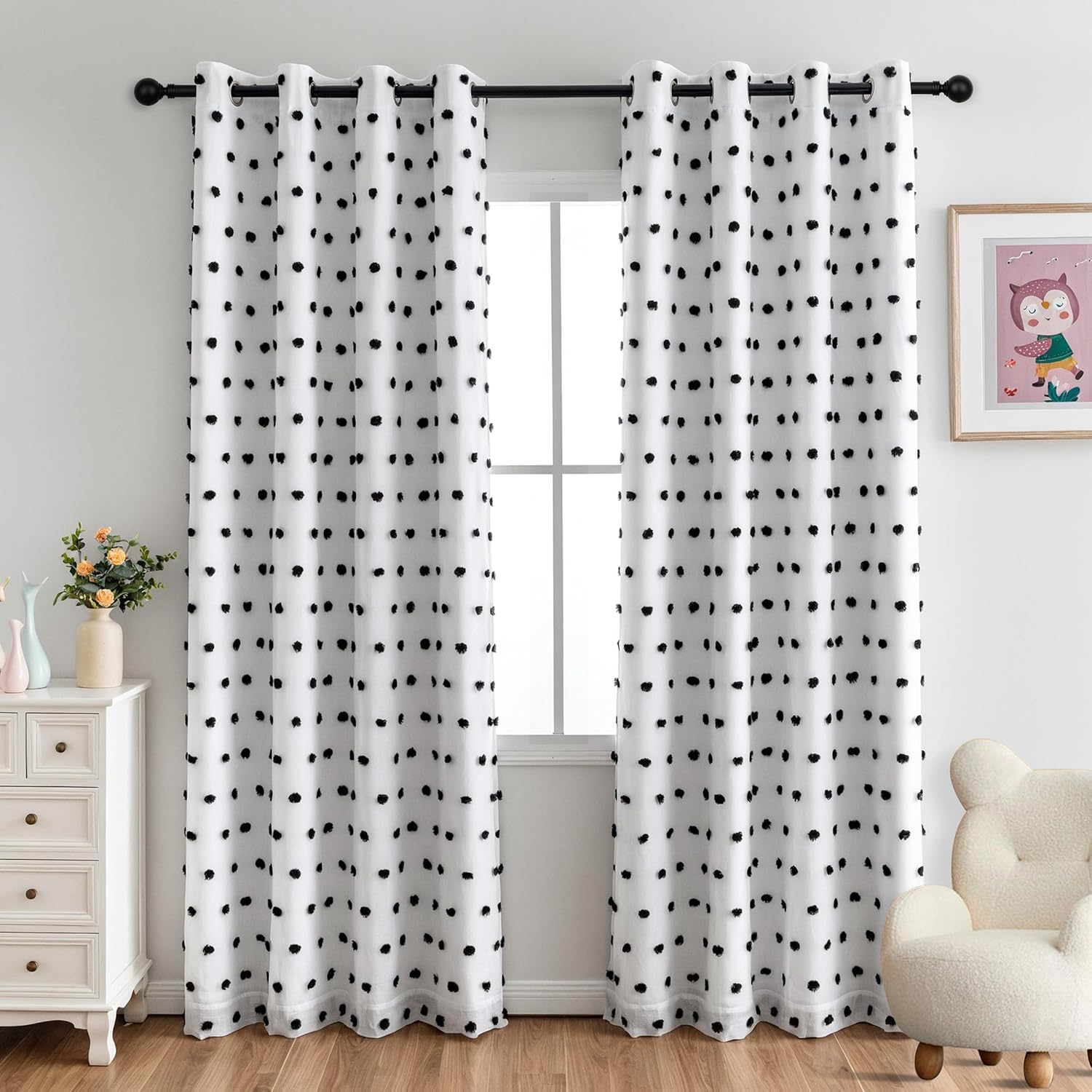 MYSKY HOME 100% Blackout Curtains for Total Light Blocking