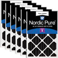 Nordic Pure 16x24x4 Pure Carbon Pleated Filter - Odor Reduction