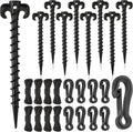 27pc Heavy Duty Inflatable Stakes Set for Outdoor Decor by AUGSUN