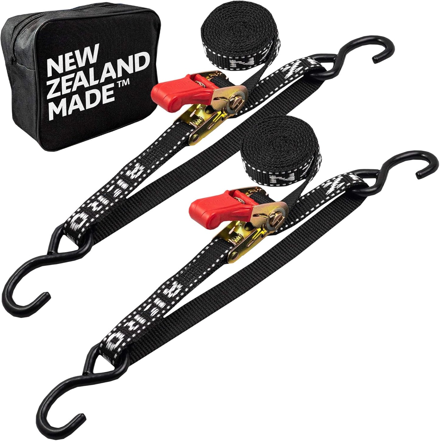 Heavy Duty Boat Tie Down Straps for Trailers - 2,400lbs Break