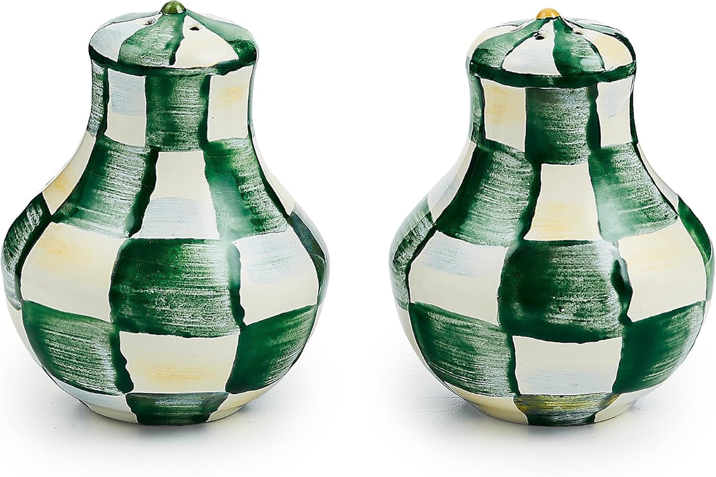 MACKENZIE-CHILDS Enamel Salt and Pepper Shakers for Kitchen