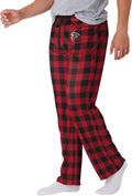 Men's Team Logo Buffalo Check Lounge Pants - FOCO Official