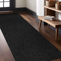 Easy Jute Rugs 2x7 Dark Gray Runner Rug - Durable Indoor Outdoor