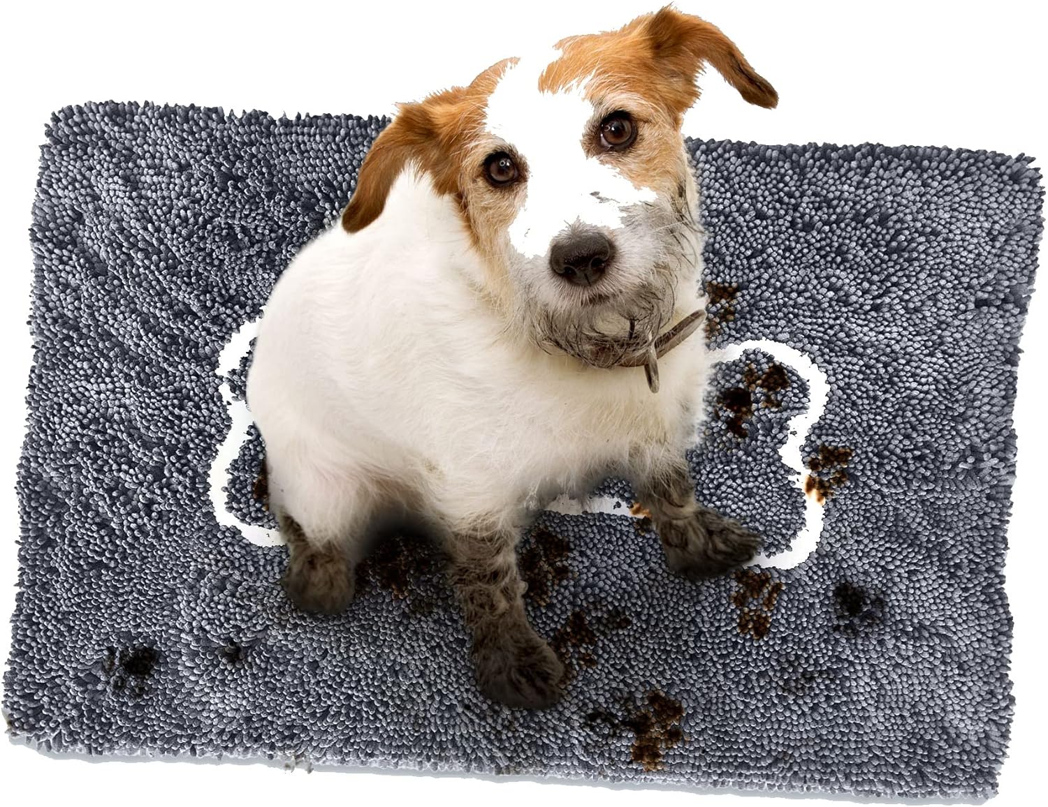 Soggy Doggy Doormat - Ultra Absorbent Microfiber Chenille Mat