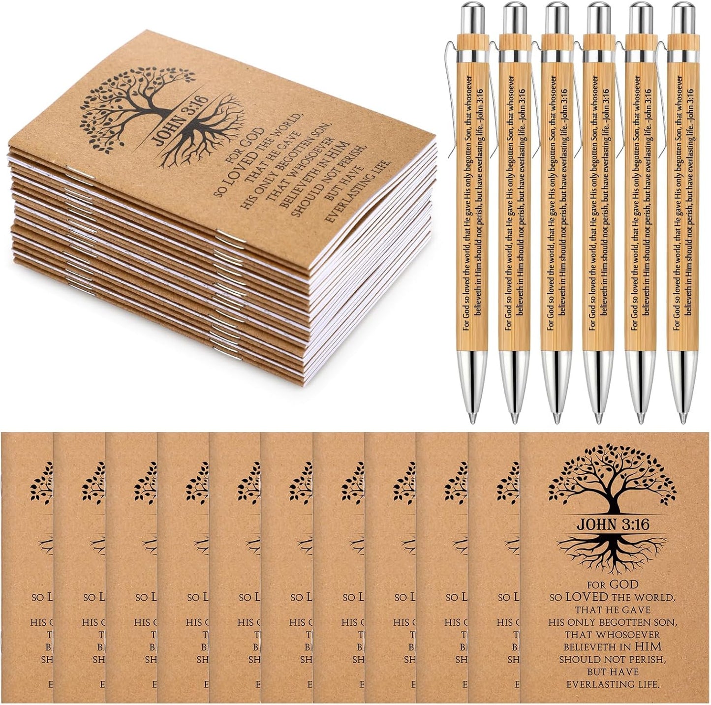 Eaasty Christian Gifts Bundle for Divine Note-Taking