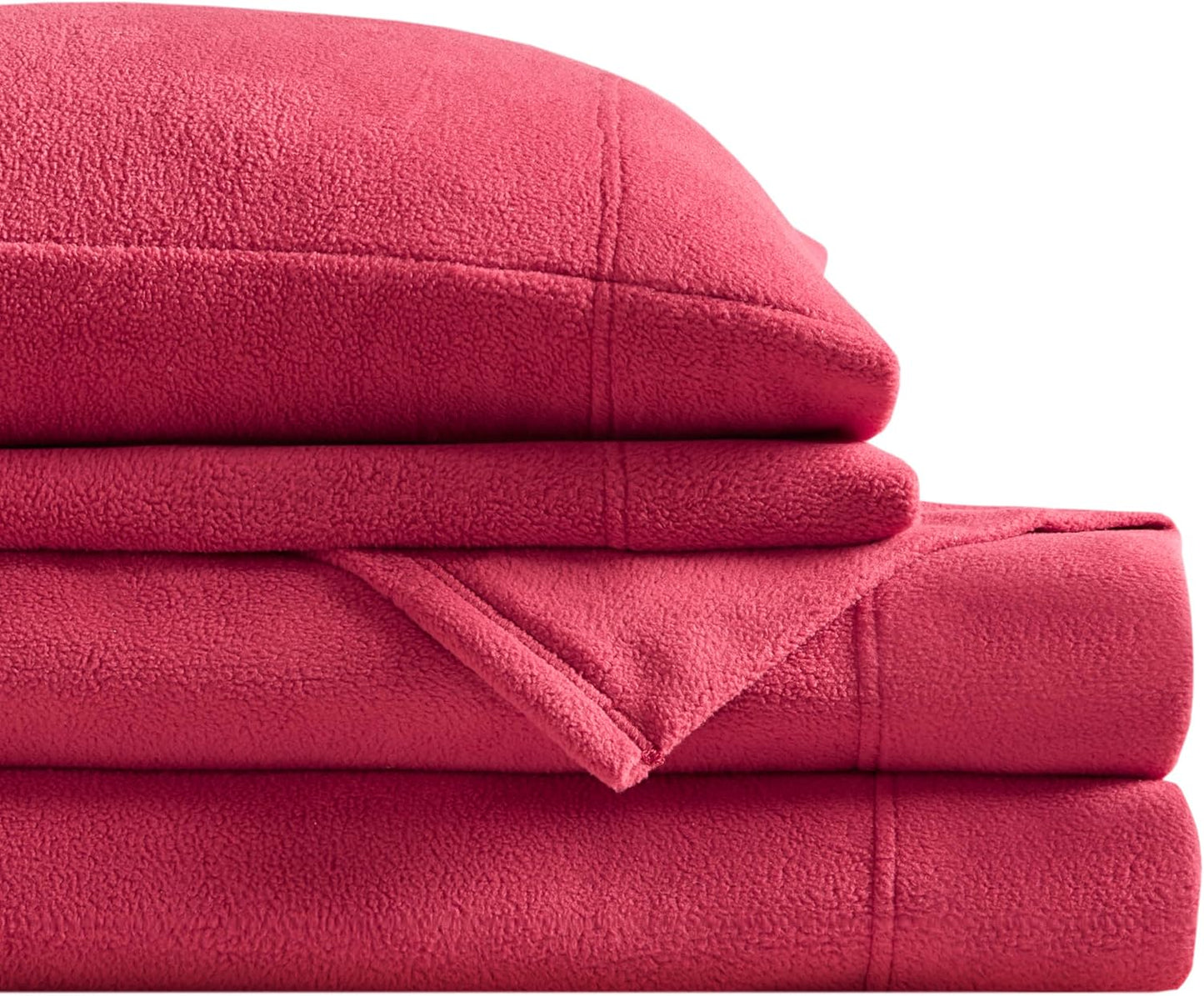 True North Micro Fleece Bed Sheet Set for Cozy Cold Seasons