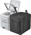 Portable Toilet for Camping RV - Pressurized Flush Commode