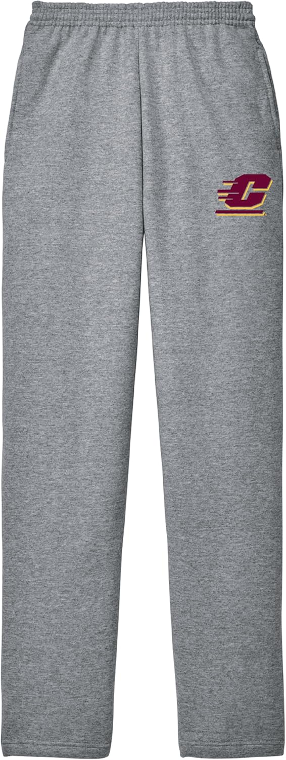 College Fleece Sweatpants for Central Michigan University Fans