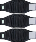Wegreeco Washable Male Dog Belly Wrap Pack of 3 - Leak-Free Comfort