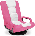 Swivel Gaming Chair 360 Degree Floor Rocker - Adjustable Comfort