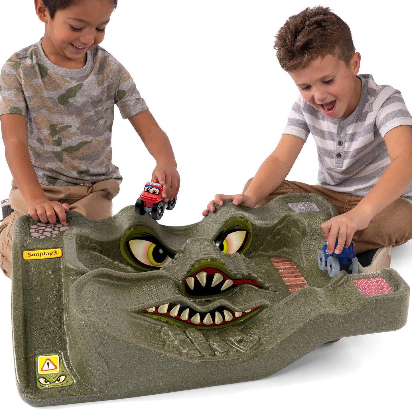 Simplay3 Monster City Extreme Wheels Car Race Track Table Fun