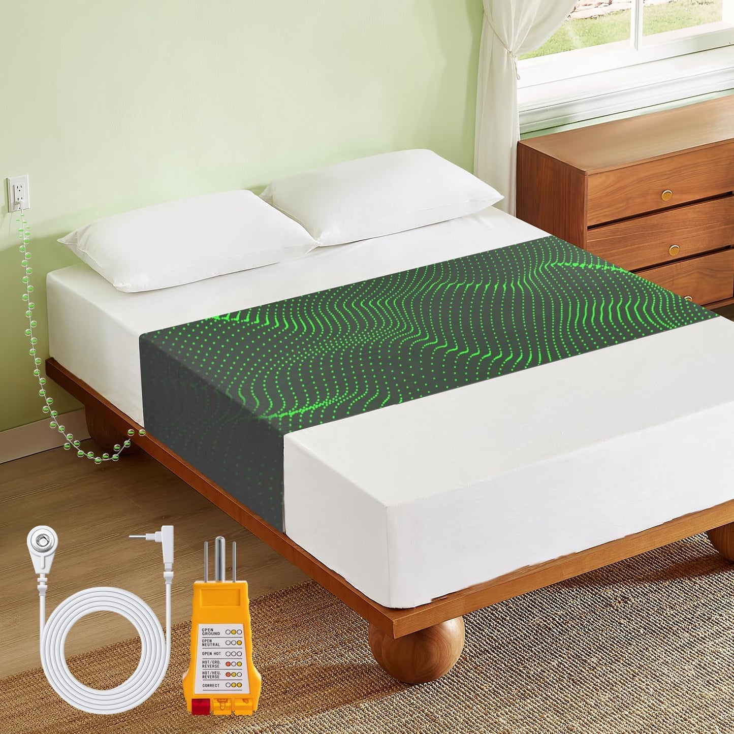Grounding Sheets for All Mattress Sizes - 90% Bamboo Viscose