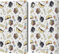 Harry Potter Hogwarts Pattern Deathly Hallows Leather iPad 9.7 Case