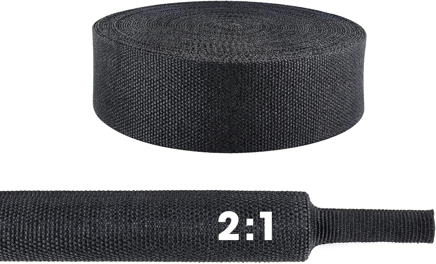 2 to 1 Heat Shrink Braided Sleeving for Cable and Hose Protection
